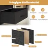 Sweetcrispy lot de 2 tables de nuit, commode de chevet avec Voir les images du produit 5