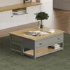 Konferenční stůl Vicco Vikla Antracit/dub 100 x 40 cm Náhled obrázku produktu 6