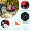 GOPLUS Haustieranhänger, Atmungsaktiver Hundewagen mit 3 Produktbild-Vorschau 2