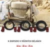 3 fázový venkovní prodlužovací kabel 10 m / 1 zásuvka / černý / guma / 400 V / 2,5 mm2 Náhled obrázku produktu