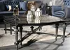 Casa Padrino Luxus Barock Wohnzimmer Set Blau / Gold / Produktbild-Vorschau 7