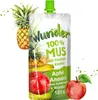 WUNDER Quetschie Mus 120g Apfel-Ananas mit Vitamin C, ohne Produktbild-Vorschau 1
