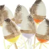com-four® 18x Blumenstecker für Ostern - bunte Ostereier Produktbild-Vorschau 4