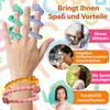 6er Set Silikon Fidget Sensory Sticks –  lebensmittelechtem Produktbild-Vorschau 5