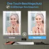 Badspiegel-mit-Beleuchtung 80x60cm - Badezimmerspiegel LED Produktbild-Vorschau 4