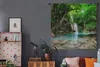 MuchoWow® Wandteppich Wandbehang Erawan-Wasserfall in Produktbild-Vorschau 5