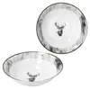 2x servírovací mísy Alois Ø20,5cm 650ml porcelánové misky Náhled obrázku produktu 2