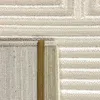 Tappeto moderno a pelo corto color crema dal design Anteprima dell’immagine prodotto 10