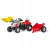 Treppe Traktor RollyKid Steyr 6165 CVT junior rot Produktbild-Vorschau 4