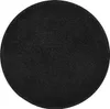 Kleine Wolke Badteppich RELAX Schwarz 100 cm rund Produktbild-Vorschau 1
