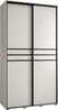 MEBLE KRYSPOL Davos 10 Schrank, zwei Türen - 235,2x130x60 Produktbild-Vorschau 1