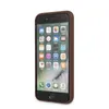 A brown iPhone case is shown from a side angle against a white background. Voir les images du produit