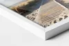 Blick auf den Strand und das Meer– Wandbild mit Rahmen – Produktbild-Vorschau 3