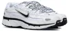 Nike P-6000 White Metallic Silver Black - 46 Größe: 46 Produktbild-Vorschau 1