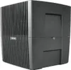 A black humidifier with a ribbed front panel. Produktbild-Vorschau