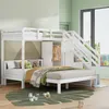 Flieks Lit superposé 90x200/140x200cm avec armoire, lit Voir les images du produit 1