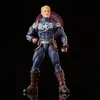 A Captain America action figure standing against a black background. Produktbild-Vorschau