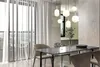 Lampada a sospensione DIVA bianco-nero-ottone 6xE27x10W Anteprima dell’immagine prodotto 18