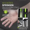 Juskys Trampolin SkyBounce S Ø 228 cm mit Sicherheitsnetz & Produktbild-Vorschau 4