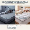CASABEL Cloud Matras Topper 90 x 200 cm van microvezel - Productafbeelding-voorbeeld 3