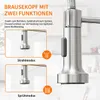 AjieQAQ  Küche, Küchenarmatur, Spültischarmatur mit Brause Produktbild-Vorschau 4
