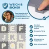 Spielwerk® 86-teilige Puzzlematte Baby Grau 3,3m² Produktbild-Vorschau 3