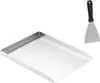 Hochwertige Plancha Grillplatte aus Edelstahl mit Produktbild-Vorschau 3