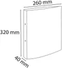 EXACOMPTA Ringbuch Clean'Safe 2-Ringe DIN A4 blau Produktbild-Vorschau 11