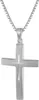 trendor 60705 Silber Kreuz mit Kette für Herren, 50 cm Produktbild-Vorschau 1