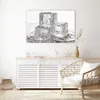 Glasbild 75x50cm in XXL für Wohnzimmer, Schlafzimmer Motiv Produktbild-Vorschau 3