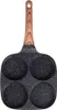 Vilde | Eierpfanne - Granitbeschichtung - Schwarz - 19x19 Produktbild-Vorschau 3