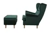 Ohrensessel Teramo mit Hocker bequemer Sessel Wohnung Produktbild-Vorschau 2