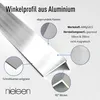 nielsen Aluminium Winkelprofil Natur (Pressblank) Produktbild-Vorschau 3