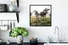 MuchoWow® Gerahmtes Poster Kühe - Licht - Gras - Tiere Produktbild-Vorschau 3