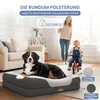 ELONEO Orthopädisches Hundebett, Größe XL - Grau Produktbild-Vorschau 9