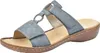 Rieker 60885-12 Pantolette da donna blau Anteprima dell’immagine prodotto 11