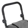 Einkaufswagen mit stabilen Rädern, grau, 46 l Produktbild-Vorschau 8