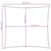 Vela Parasole in Tela Oxford Quadrata 3,6x3,6 m Arancione Anteprima dell’immagine prodotto 9