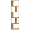 vidaXL Knihovna 5 polic Artisan dub 45x23,5x162,5 Materiál Náhled obrázku produktu 3