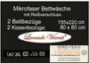 4 tlg Bettwäsche 155x220 Mikrofaser Deckenbezug Bettbezug n Produktbild-Vorschau 3
