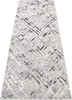 Tapiso Läufer CRYSTAL Modern Grau Wohnzimmer  100 x 270 Produktbild-Vorschau 8