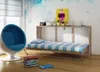 Letto a parete Armadio letto orizzontale ROGER 90x200 cm Anteprima dell’immagine prodotto 2