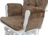 Relaxsessel MCW-C76, Schaukelstuhl Schwingstuhl mit Hocker Produktbild-Vorschau 15