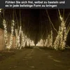 ISOISL Lichterketten 200 LED, 20 m, Kaltweiß, 31 V, 8 Modi, Produktbild-Vorschau 5