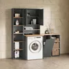 Armoire machine à laver Livinity Paolina Blanc/Artisan Voir les images du produit 6