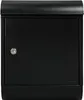 MEFA Briefkasten Topaz 844 Zeitungsrolle Tiefschwarz Produktbild-Vorschau 1