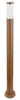 2er Set Stehleuchte, Außen, Edelstahl, Holz-Optik, H 110 cm Produktbild-Vorschau 4