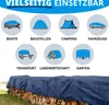 A collage of icons showing different uses for a tarpaulin, with a large tarpaulin covering a pile of firewood at the bottom. Anteprima dell’immagine prodotto
