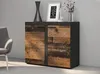 AX LIVING Schmal Kommode Spacoro 2T Eleganz Modern in Produktbild-Vorschau 1