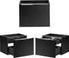 Waschtisch 60cm, matt schwarz, PUEBLA-56-BLACK Produktbild-Vorschau 4